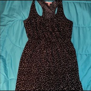 Forever 21 Black with white polka dots dress